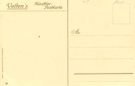 Karlsruhe, Baden-Württemberg - Stadtgartensee und Festhalle (2) (back) (Zeno Ansichtskarten)