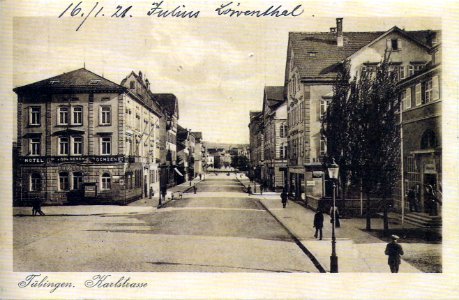 Karlstraße (AK Gebr. Metz 1920 TPk077)