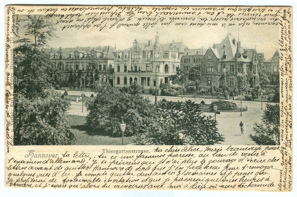 Karl F. Wunder PC 0711 Hannover. Thiergartenstrasse