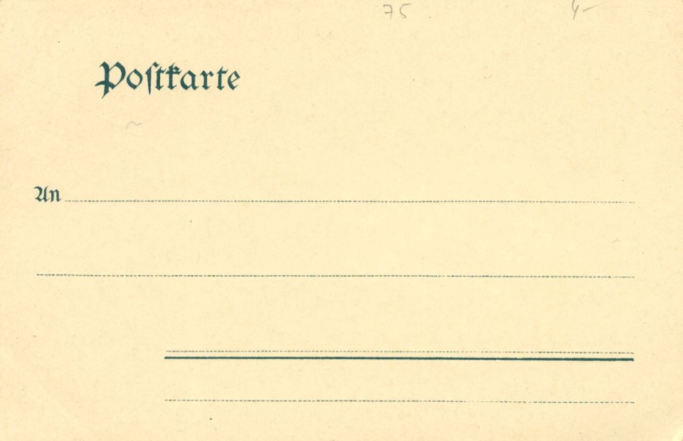 Karlsruhe, Baden-Württemberg - Lauterberg (back) (Zeno Ansichtskarten)