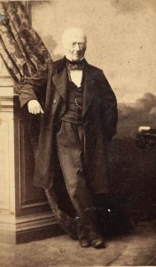 Karol Breyer - Portret Franciszka Wężyka 1860