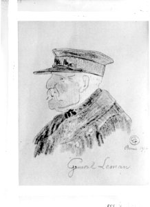 Karrikatur von General Leman - CH-BAR - 3241079