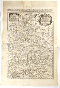 Karta över Bayern, från 1600-talet - Skoklosters slott - 97977