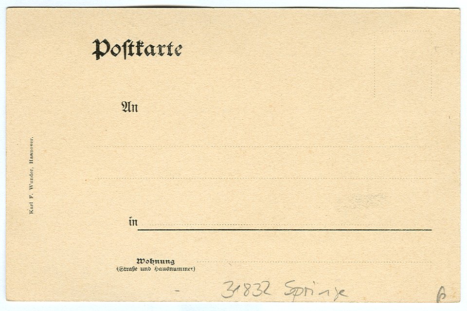 Karl F. Wunder PC Bennigsen. Rückseite
