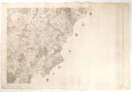 Karta över del av Tyskland 1780 - Skoklosters slott - 98050