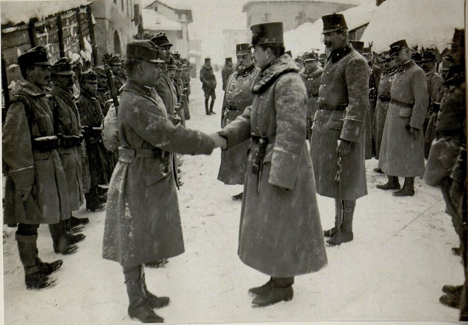 Karl I. besucht die Front im Südtiroler Fleimstal (BildID 15551064)
