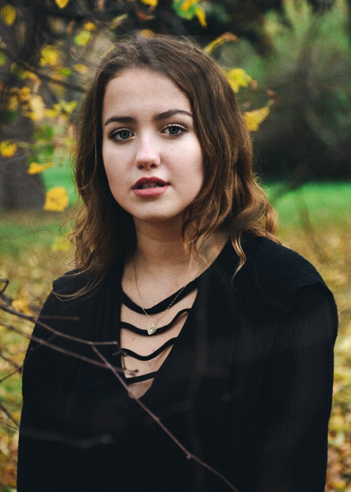 Autumn eyes face
