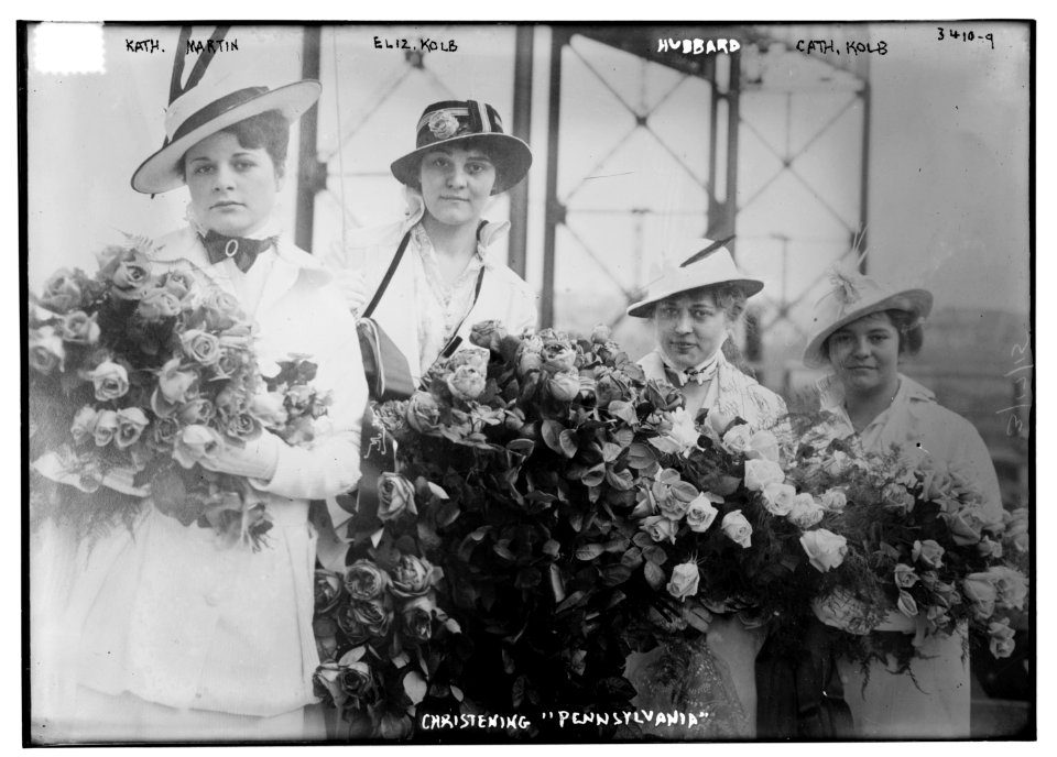 Kath. Martin, Eliz. Kolb., Hubbard and Cath. Kolb - Christening PENNSYLVANIA LCCN2014697290