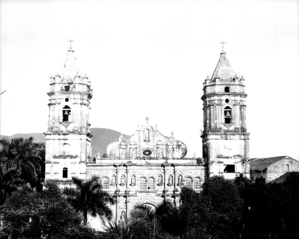Katedralen i Panama. Panama City - SMVK - 002420