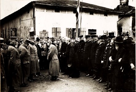 Karl I. besucht das zurückeroberte Kalusz am 29.7.1917 (BildID 15566452)