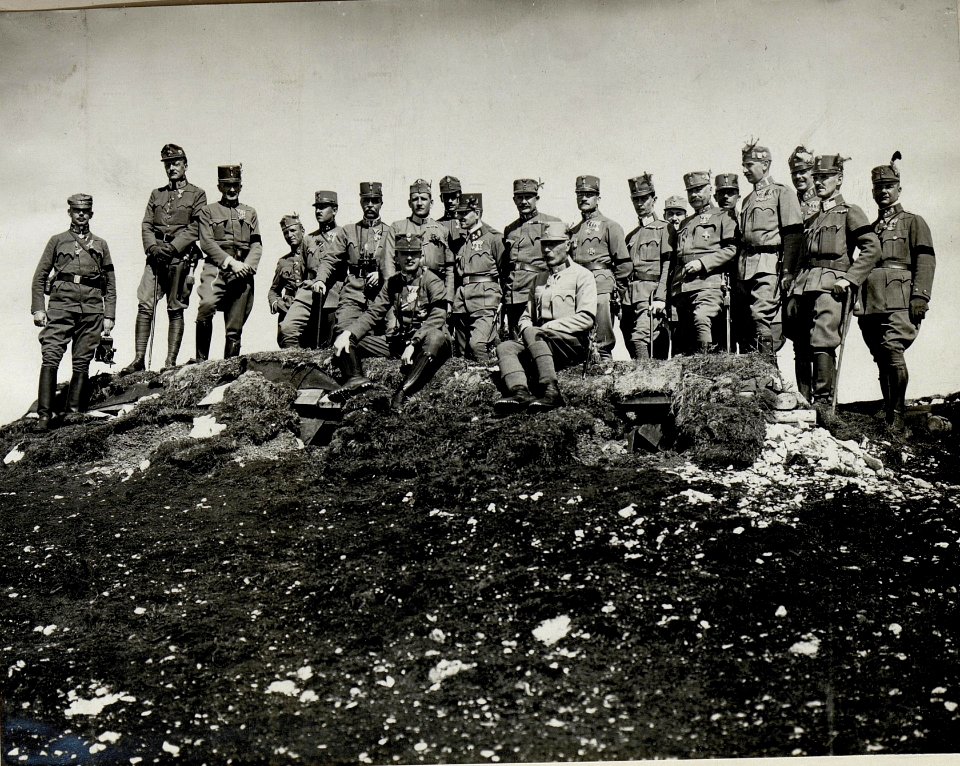 Karl I. besucht Folgaria (Vielgereuth), 15.5.1917 (BildID 15553101)
