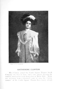 Katherine Clinton, stage actress