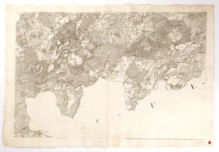 Karta över del av Tyskland, 1780 - Skoklosters slott - 98048