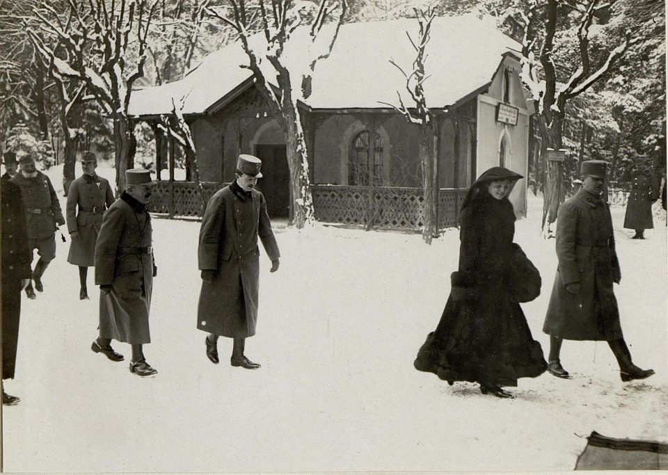 Karl I. und Zita in Innsbruck, 19.1.1917 (BildID 15551134)