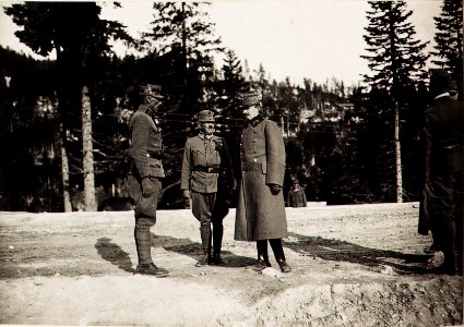 Karl I. während seines Besuchs in Südtirol am 26.6.1917 (BildID 15565758)