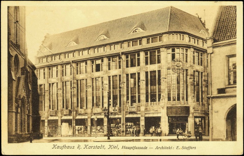 Kaufhaus Karstadt in der Holstenstraße 1-3 (Ecke Alter Markt) (Kiel 26.506)