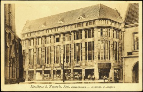 Kaufhaus Karstadt in der Holstenstraße 1-3 (Ecke Alter Markt) (Kiel 26.506)