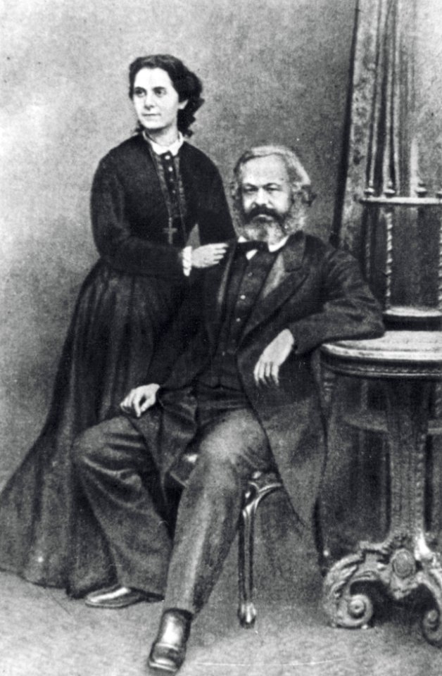 Karl Marx & Jenny Longuet, 1869
