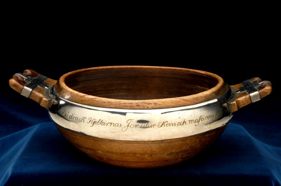 Karl XIIs dryckesskål, 1716 - Livrustkammaren - 5372