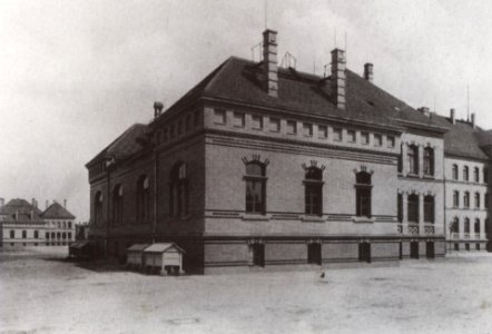 Kaserne Mannschaftsgebaeude Heerstrasse 13 Leipzig um 1915