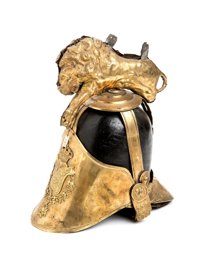 Kask från Livdrabantkåren - Livrustkammaren - 106348