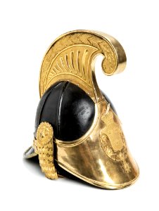 Kask som tillhört Gustav hertig av Uppland - Livrustkammaren - 106346