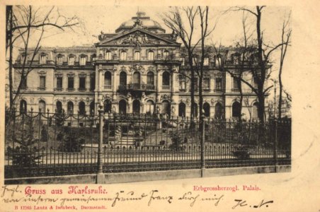 Karlsruhe, Baden-Württemberg - Erbgroßherzogliches Palais (Zeno Ansichtskarten) photo