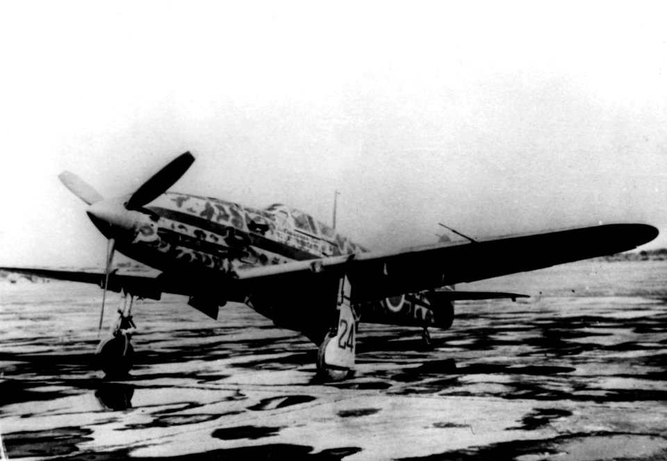 Kawasaki Ki-61 Hien front view