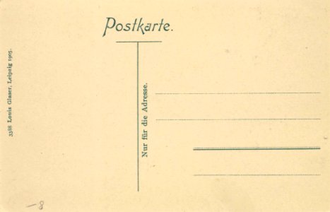 Kassel, Hessen - Bismarcksäule auf dem Brasselsberge (back) (Zeno Ansichtskarten)