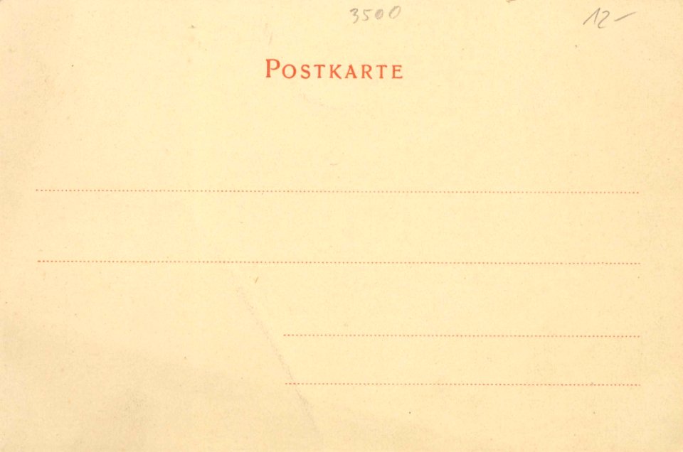 Kassel, Hessen - Martinsplatz (back) (Zeno Ansichtskarten)