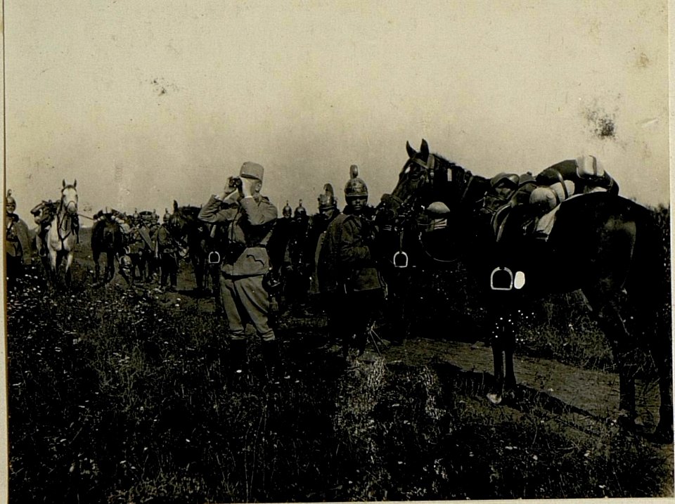 Kavallerie Patrouille in Uscie Zielona. (BildID 15523058)