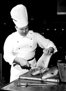 Kastrup Airport CPH, Copenhagen. Flight kitchen 1950s, 1960s (1)