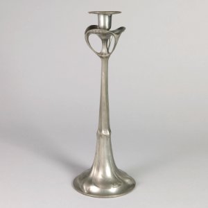 Kayserzinn Candlesticks, 1900–1902 (CH 68730611-2)
