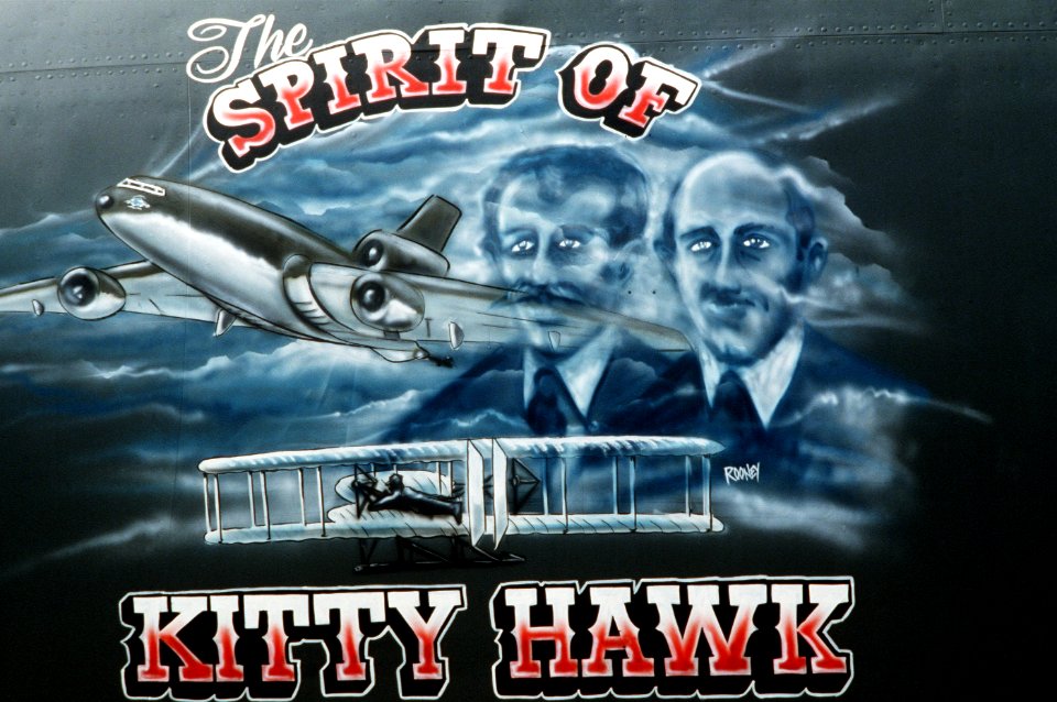 KC-10 The Spirit of Kitty Hawk Nose Art