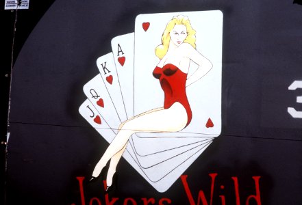 KC-135 Jokers Wild Nose Art