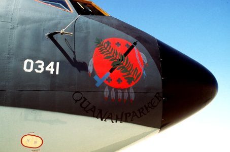 KC-135A Quanah Parker Nose Art