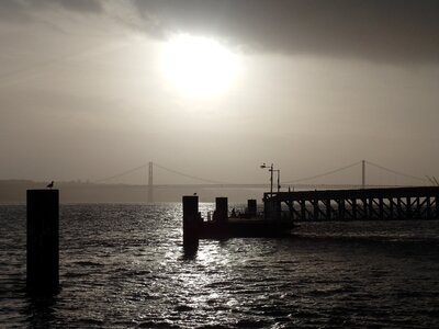 Tagus river lisbon portugal