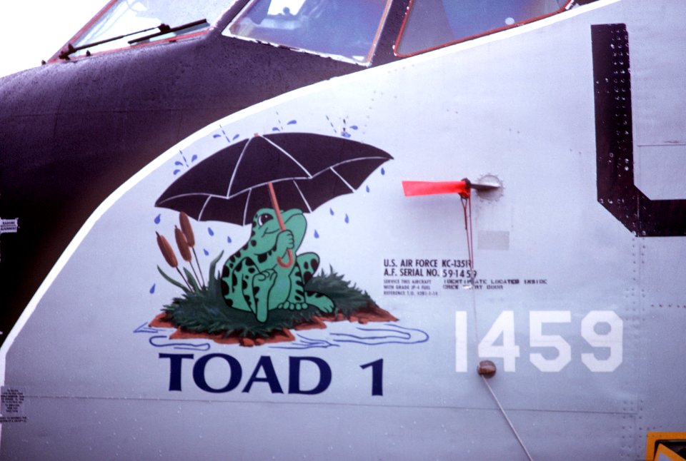 KC-135R Toad 1 Nose Art
