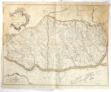 Karta över Valakiet. (Rumänien), från 1771 - Skoklosters slott - 97982 photo