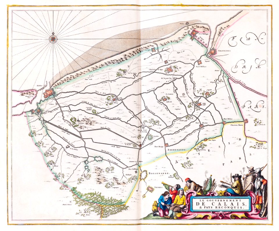 Karta. PBhist.293:16 - Skoklosters slott - 90129