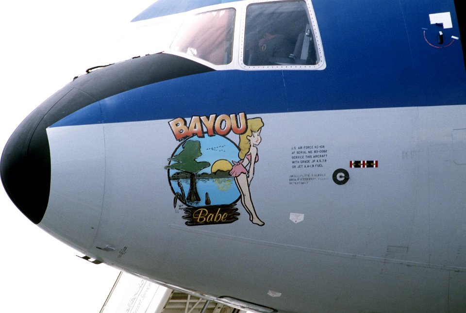 KC-10A Boyou Babe Nose Art