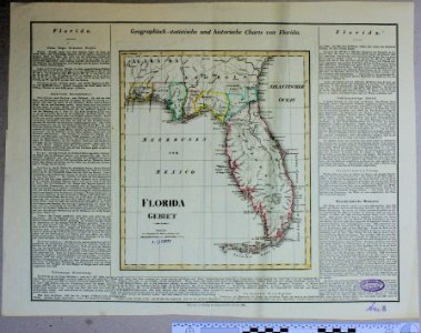 Kartenblatt Florida 1823 9115