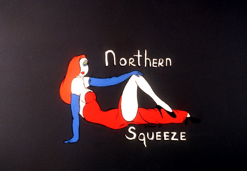 KC-135 Northern Squeeze Nose Art