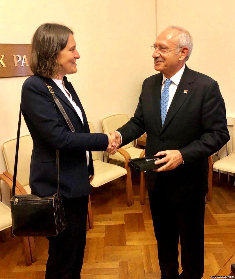Kati Piri and Kemal Kılıçdaroğlu 2018