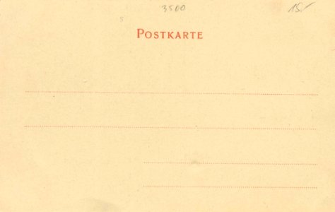 Kassel, Hessen - Königsplatz und Post (back) (Zeno Ansichtskarten)