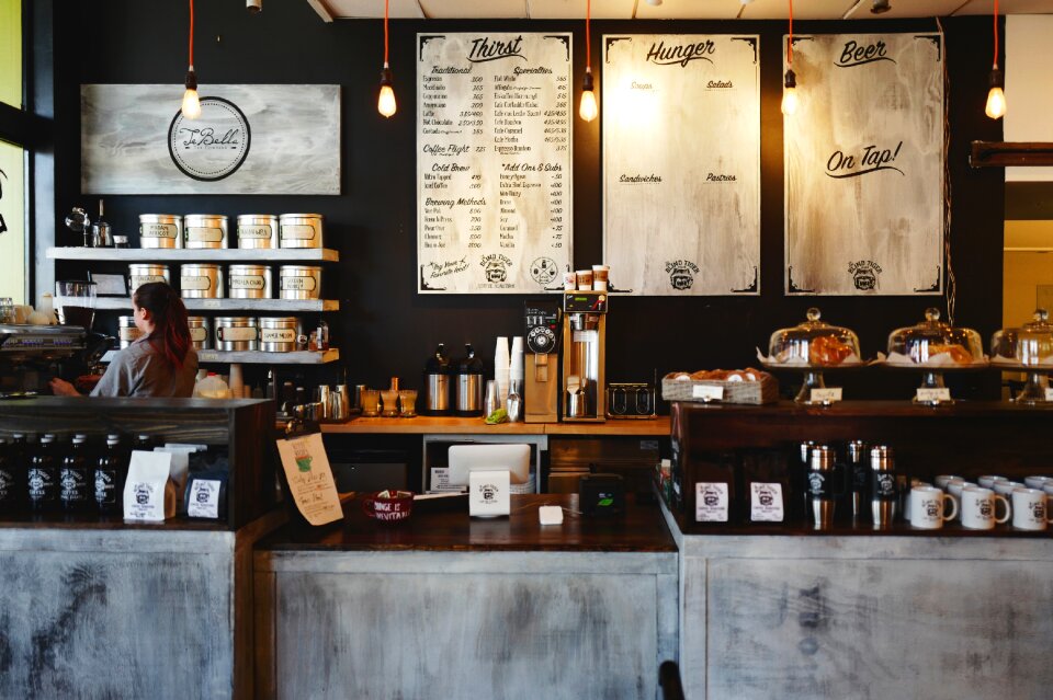 Cafe espresso machine