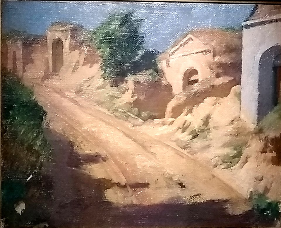 Kellergasse in Würnitz Niederösterreich 1930