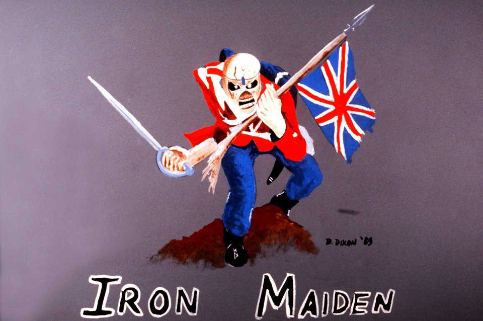 KC-135 Iron Maiden Nose Art