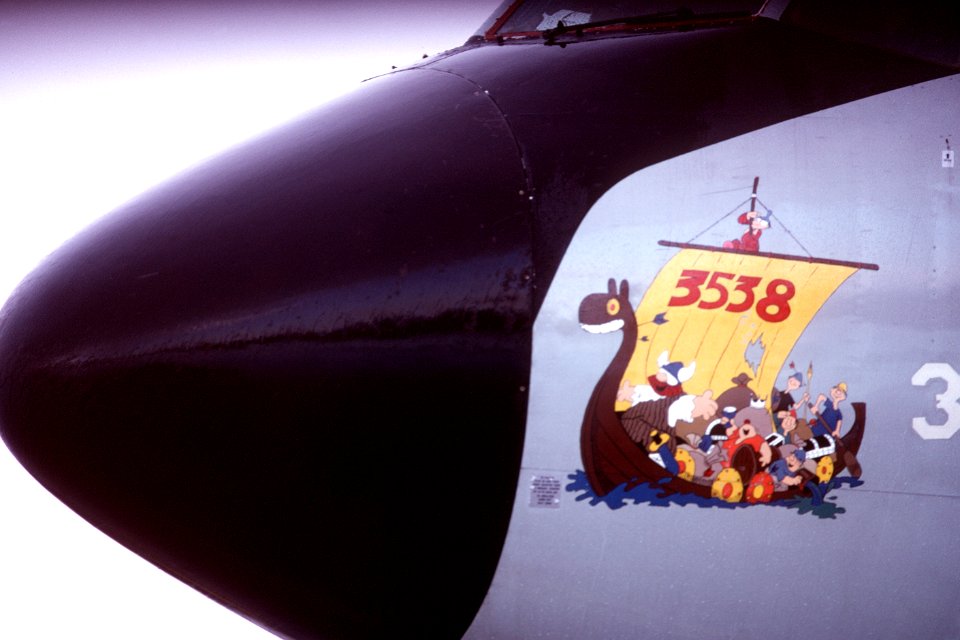 KC-135R Hagar the Horrible Nose Art