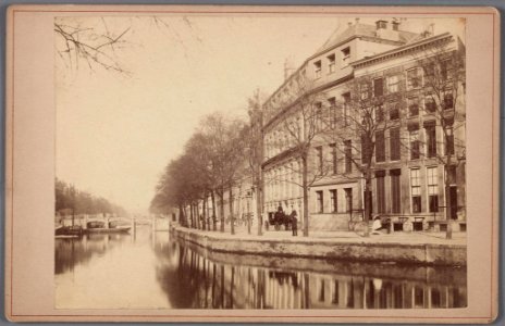 Keizersgracht gezien vanaf de Westermarkt naar de Leliegracht
